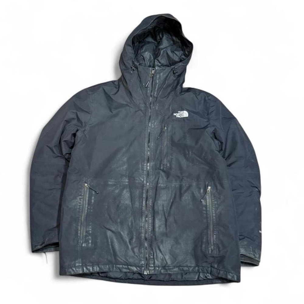 Y2K The North Face Hyvent Black Hooded Jacket